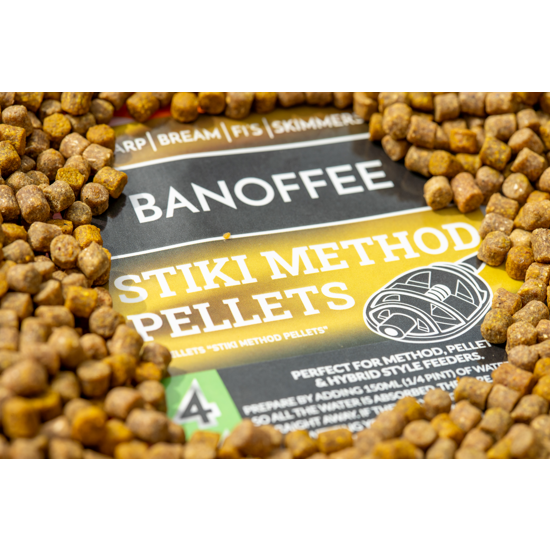 Sonubaits Banoffee Stiki Method Pellets 4mm